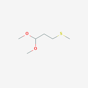 B081902 1,1-Dimethoxy-3-(methylthio)propane CAS No. 13214-29-4