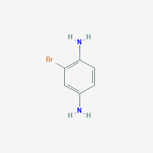 molecular formula C6H7BrN2 B081903 2-溴苯-1,4-二胺 CAS No. 13296-69-0