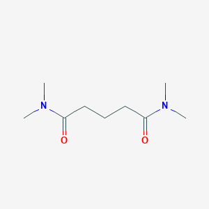 molecular formula C9H18N2O2 B081904 N,N,N',N'-四甲基戊二酰胺 CAS No. 13424-80-1