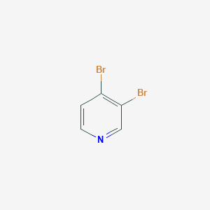 molecular formula C5H3Br2N B081906 3,4-二溴吡啶 CAS No. 13534-90-2