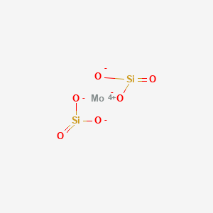molecular formula MoO6Si2 B081912 Pentamolybdenum trisilicide CAS No. 12033-40-8