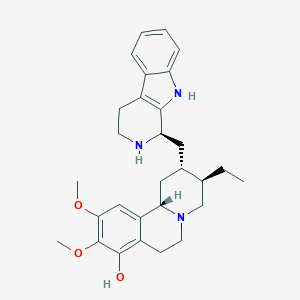 molecular formula C29H37N3O3 B081914 Alangimarckine CAS No. 13849-53-1