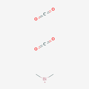 molecular formula C4H6BiO4 B8191677 CID 155882749 