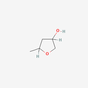 molecular formula C5H10O2 B8191725 5-Methyltetrahydrofuran-3-ol CAS No. 29848-43-9