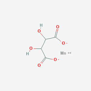 molecular formula C4H4MnO6 B081918 Manganese(II) tartrate CAS No. 14998-36-8