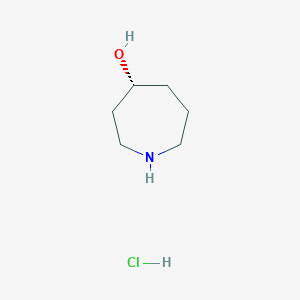 molecular formula C6H14ClNO B8191866 (R)-Azepan-4-ol hydrochloride 