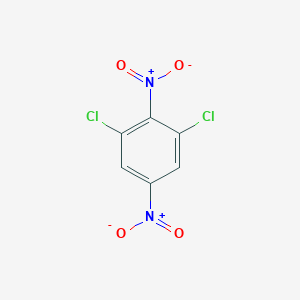 molecular formula C6H2Cl2N2O4 B081922 1,3-Dichloro-2,5-dinitrobenzene CAS No. 13633-34-6