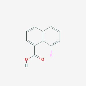 molecular formula C11H7IO2 B081928 8-Iodo-1-naphthoic acid CAS No. 13577-19-0