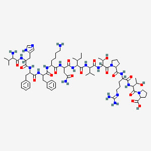 molecular formula C74H114N20O17 B8192812 Myelin Basic Protein (87-99) (human, bovine, rat) 