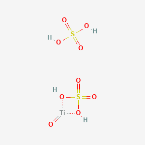 molecular formula H4O9S2Ti B8193013 Titanium(IV) oxysulfate 