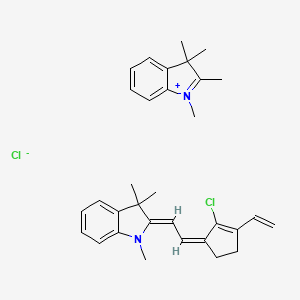 molecular formula C32H38Cl2N2 B8193060 IR-797 chloride 