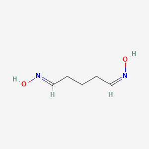 molecular formula C5H10N2O2 B8193089 GLUTARALDEHYDE DIOXIME 