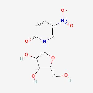 molecular formula C10H12N2O7 B8193163 1-(Beta-d-ribofuranosyl)-5-nitropyridine-2-one 