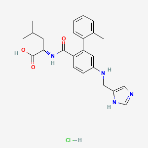 molecular formula C24H29ClN4O3 B8193232 GGTI-2154 hydrochloride 