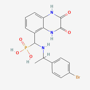 molecular formula C17H17BrN3O5P B8193263 Nvp-aam077 