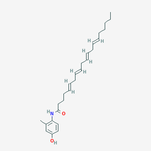 (5E,8E,11E,14E)-N-(4-hydroxy-2-methylphenyl)icosa-5,8,11,14-tetraenamide