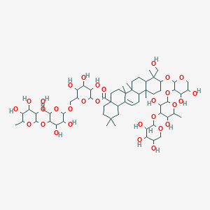 molecular formula C64H104O30 B8193299 Huzhangoside D 