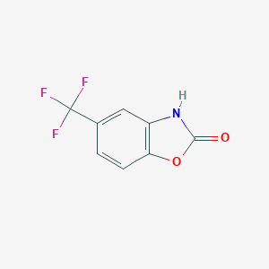 molecular formula C8H4F3NO2 B081935 5-(Trifluoromethyl)benzoxazol-2(3H)-one CAS No. 14733-68-7