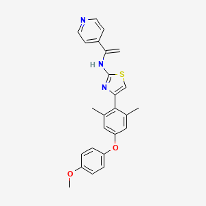 molecular formula C25H23N3O2S B8194106 TAI-1 