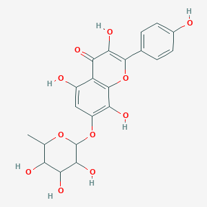 molecular formula C21H20O11 B8194109 Herbacetin 7-rhamnoside 