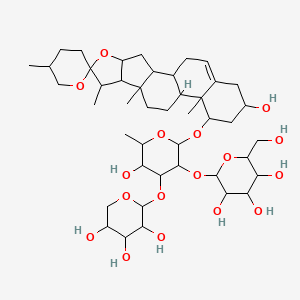 molecular formula C44H70O17 B8194121 Liriope muscari baily Saponins 