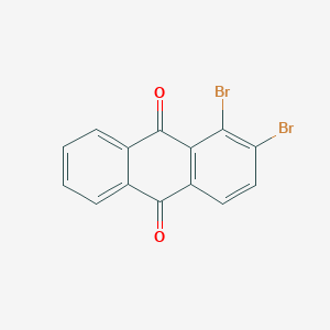 molecular formula C14H6Br2O2 B081947 Dibromoanthraquinone CAS No. 14381-79-4