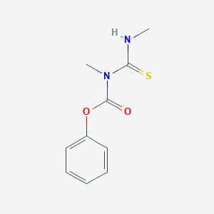 molecular formula C10H12N2O2S B8194762 Phenyl methyl(methylcarbamothioyl)carbamate 