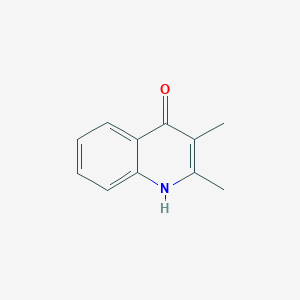 molecular formula C11H11NO B081948 2,3-Dimethylquinolin-4-OL CAS No. 10352-60-0