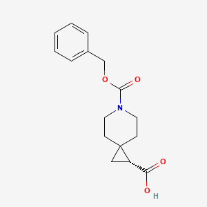 (R)-6-(benzyloxycarbonyl)-6-azaspiro[2.5]octane-1-carboxylic acid