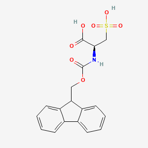 (S)-2-((((9H-Fluoren-9-yl)methoxy)carbonyl)amino)-3-sulfopropanoic acid