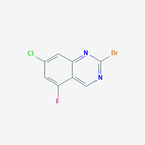 2-Bromo-7-chloro-5-fluoroquinazoline