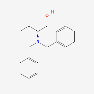 molecular formula C19H25NO B8195029 (R)-2-(Dibenzylamino)-3-methyl-1-butanol 