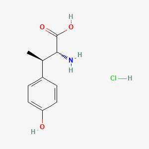 (2R,3R)-2-amino-3-(4-hydroxyphenyl)butanoic acid;hydrochloride