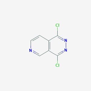 molecular formula C7H3Cl2N3 B081957 1,4-Dichloropyrido[4,3-d]pyridazine CAS No. 14490-19-8
