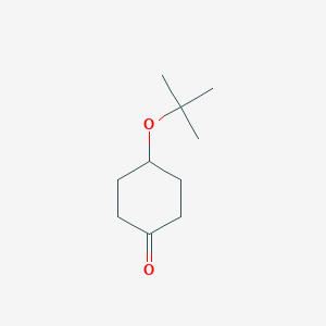 molecular formula C10H18O2 B8195767 4-tert-Butoxy-cyclohexanone 