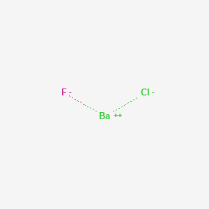 molecular formula BaClF B081958 Barium chloride fluoride (BaClF) CAS No. 13718-55-3