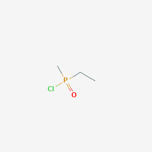 molecular formula C3H8ClOP B081959 Ethylmethylphosphinic chloride CAS No. 13213-38-2
