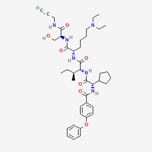 molecular formula C42H60N6O7 B8195936 SW2_110A 