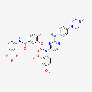 molecular formula C39H38F3N7O5 B8196012 WH-4-025 