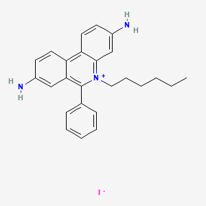 molecular formula C25H28IN3 B8196024 Hexidium iodide CAS No. 211566-66-4