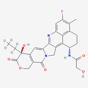 molecular formula C26H24FN3O6 B8196051 Dxd-d5 
