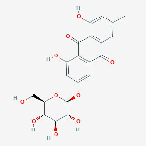 molecular formula C21H20O10 B8196075 Emodin 6-O-|A-D-glucoside 
