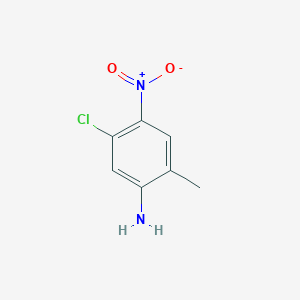 molecular formula C7H7ClN2O2 B081961 5-Chloro-2-methyl-4-nitroaniline CAS No. 13852-51-2