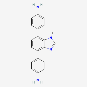4,4'-(1-Methyl-1H-benzo[d]imidazole-4,7-diyl)dianiline