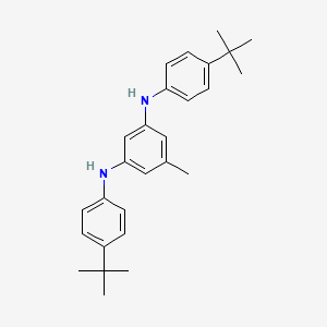 N1,N3-Bis(4-(tert-butyl)phenyl)-5-methylbenzene-1,3-diamine