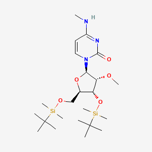 1-((2R,3R,4R,5R)-4-((tert-Butyldimethylsilyl)oxy)-5-(((tert-butyldimethylsilyl)oxy)methyl)-3-methoxytetrahydrofuran-2-yl)-4-(methylamino)pyrimidin-2(1H)-one