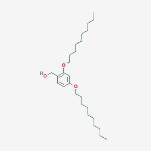 molecular formula C27H48O3 B8196620 (2,4-Bis(decyloxy)phenyl)methanol 