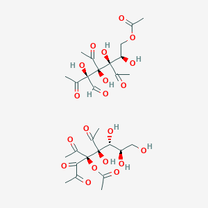 molecular formula C28H40O20 B8197103 D-Mannopyranose,2,3,4,6-tetraacetate 