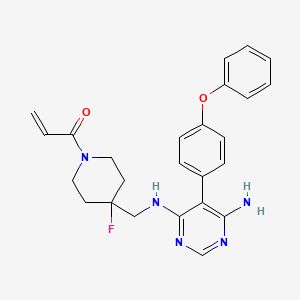 molecular formula C25H26FN5O2 B8197429 TL-895 