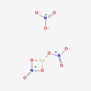 (2-Oxo-1,3,2,4-dioxazagalletidin-2-ium-4-yl) nitrate;nitrate